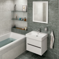 Bathroom furniture NIRONA - White