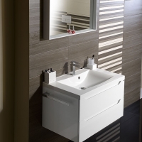 Bathroom furniture WAVE - White