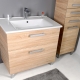 Bathroom furniture VEGA - Oak plain