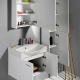 Bathroom furniture ZOJA - White