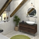 Bathroom furniture ODETTA - Pine Rustic