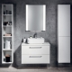 Bathroom furniture CIRASA - Glossy white