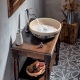 Bathroom furniture CIMBURA - Stained spruce