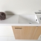 Koupelnový nábytek LATUS - LATUS VI - bílá, dub mocca, dub stříbrný, borovice rustik, dub benátský