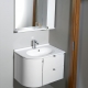 Bathroom furniture PULSE - White / anthracite
