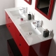 Koupelnový nábytek MITRA - Bordó